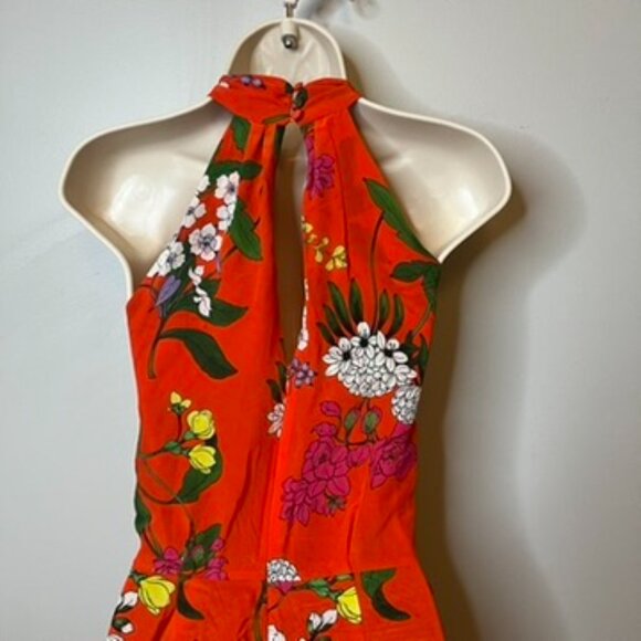 Karen Millen Vintage Silk Romper (S) - Picture 6 of 11